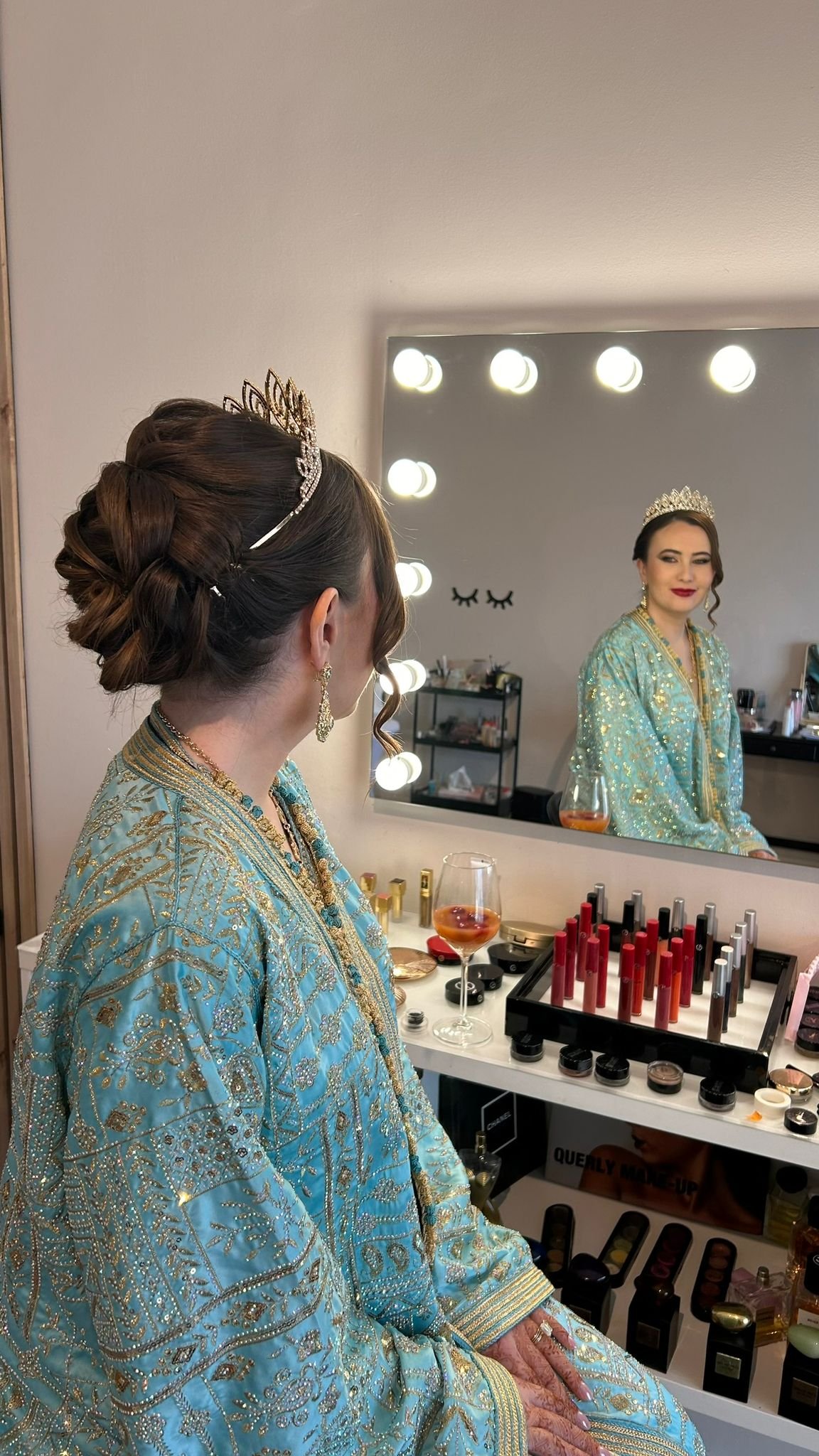 chignon élégant sur-mesure évènement prestation